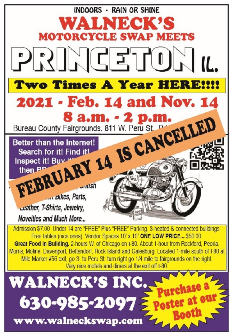 Walneck’s Motorcycle Swap Meet Princeton, Illinois Lets Ride