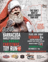 Bert’s Barracuda Annual Christmas Toy Run