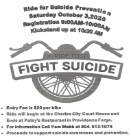 Ride to Fight Suicide 